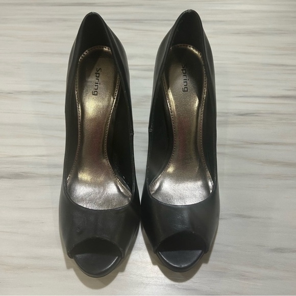 Call It Spring Peep Toe Heels- Size 8 - Picture 2 of 9